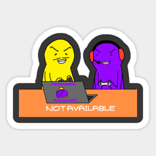 NOT AVAILABLE Sticker